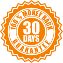 30 days - 100% money back guarantee